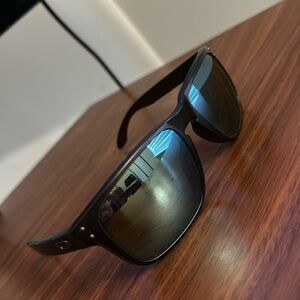 Oakley Holbrook Polarized Green Polarized lens/Brown smoke frame